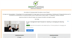 Desktop Screenshot of industriemeister-mechaniker.de